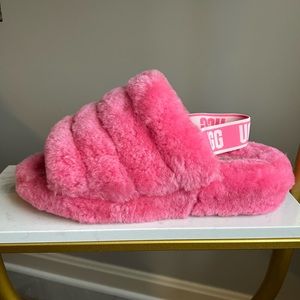UGG Women's Fluff Yeah Pink Slipper